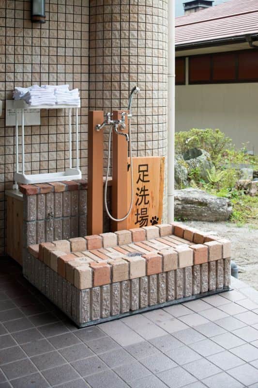 足洗い場