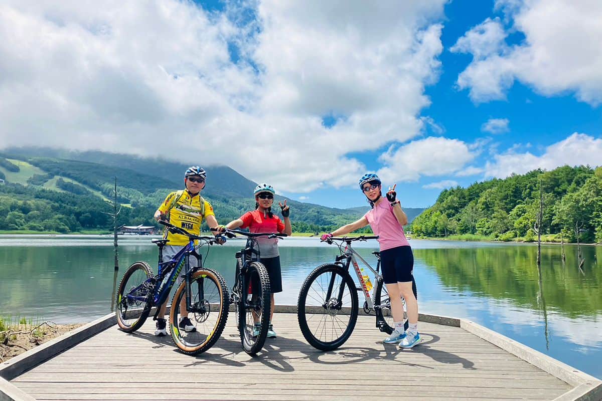 はじめての女神湖MTB