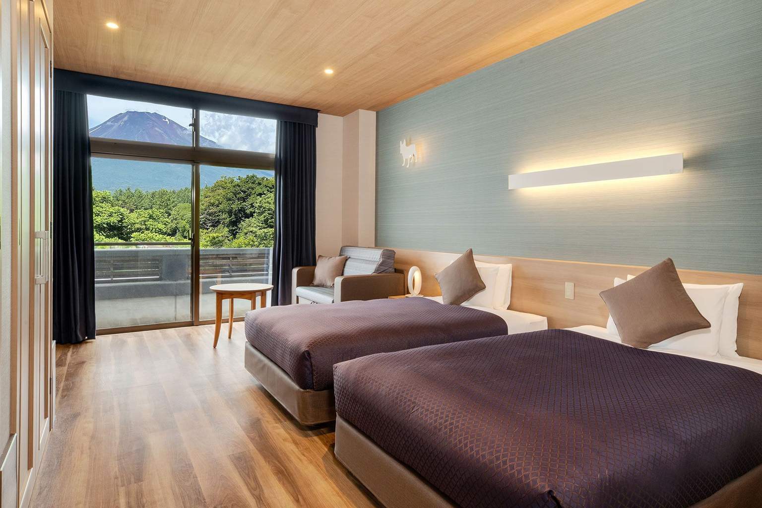 [Mt.Fuji View] Standard Twin (with shower booth) 1