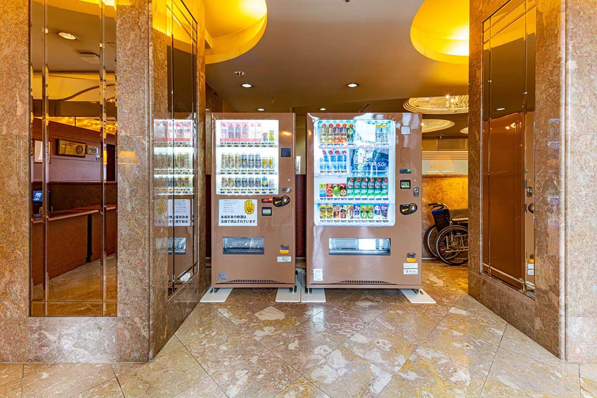 自動販売機コーナー