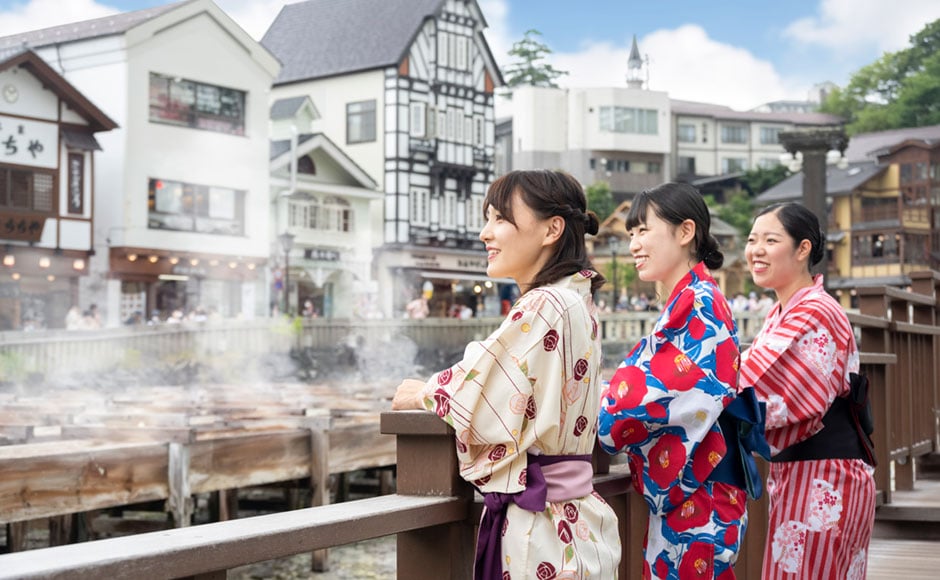 컬러 유카타 무료 대여 - 0