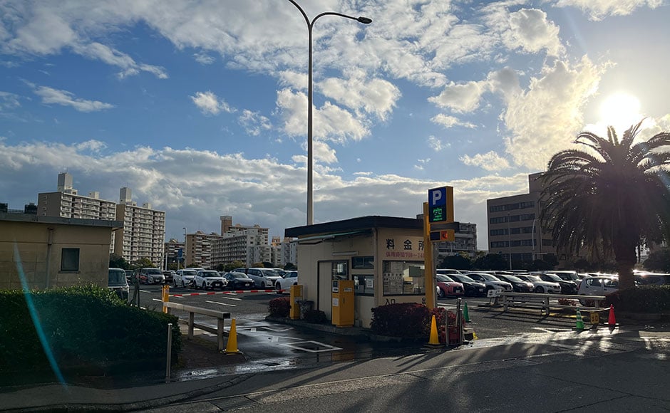 駐車場ルート