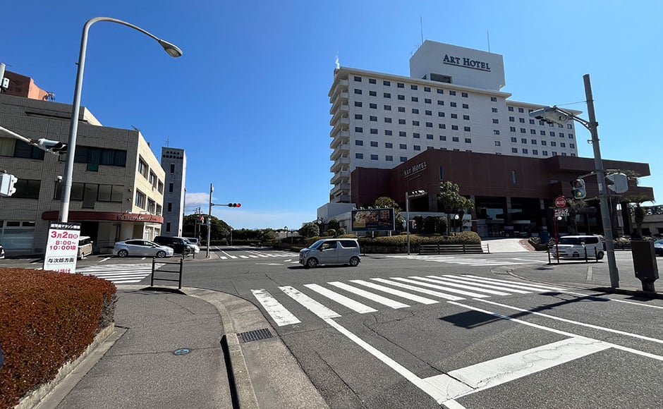 駐車場ルート