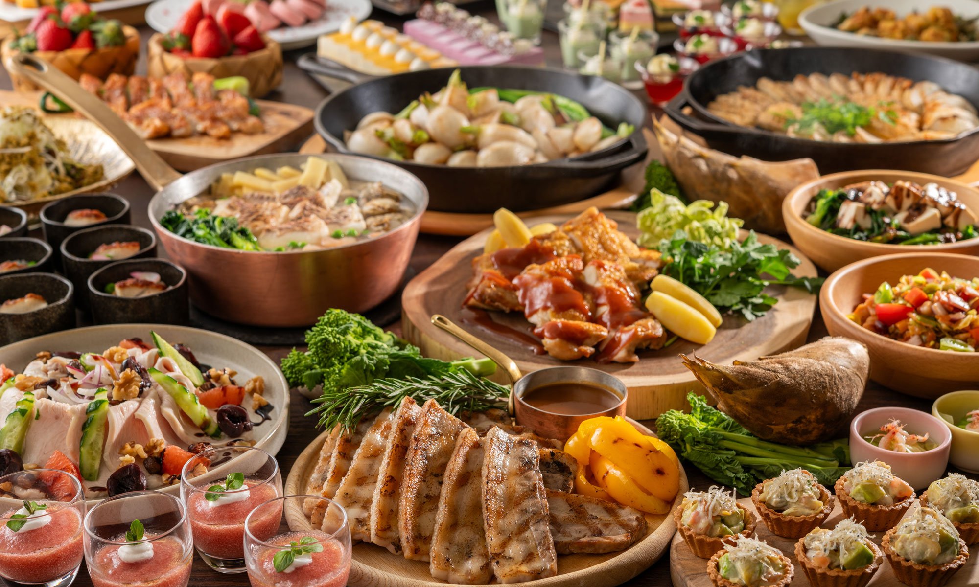 NARITA BOLD KITCHEN」いちご×抹茶×春のグルメフェア開催 | アート