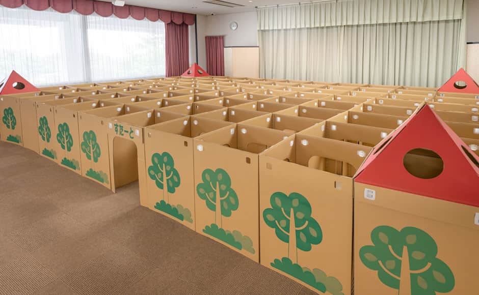 瓦楞紙迷宮/瓦楞紙工藝-0