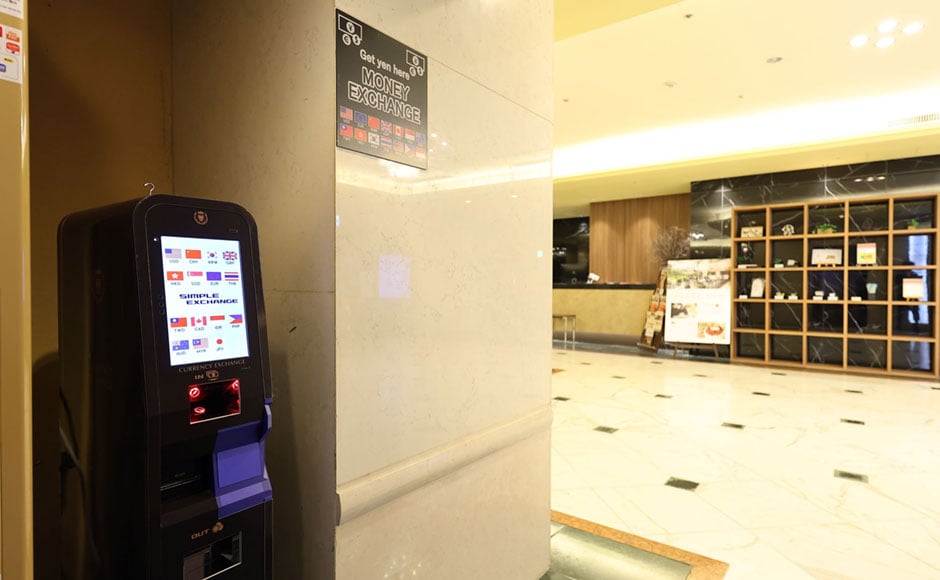 Currency exchange machine - 0