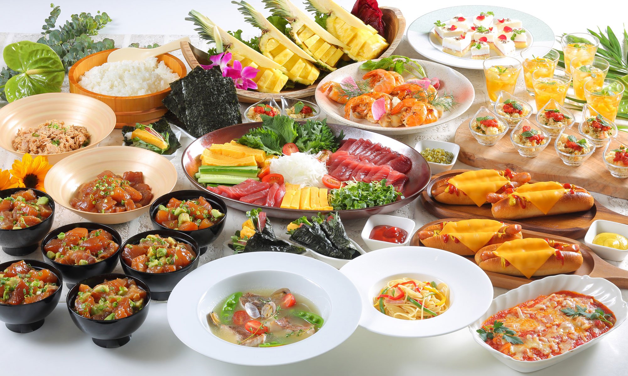 レストラン「ガーデニア」まぐろも楽しめる ちょっと贅沢な味わい