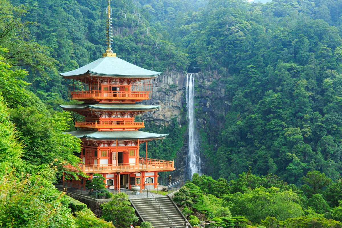那智勝浦のパワースポット「那智の滝」を訪れる