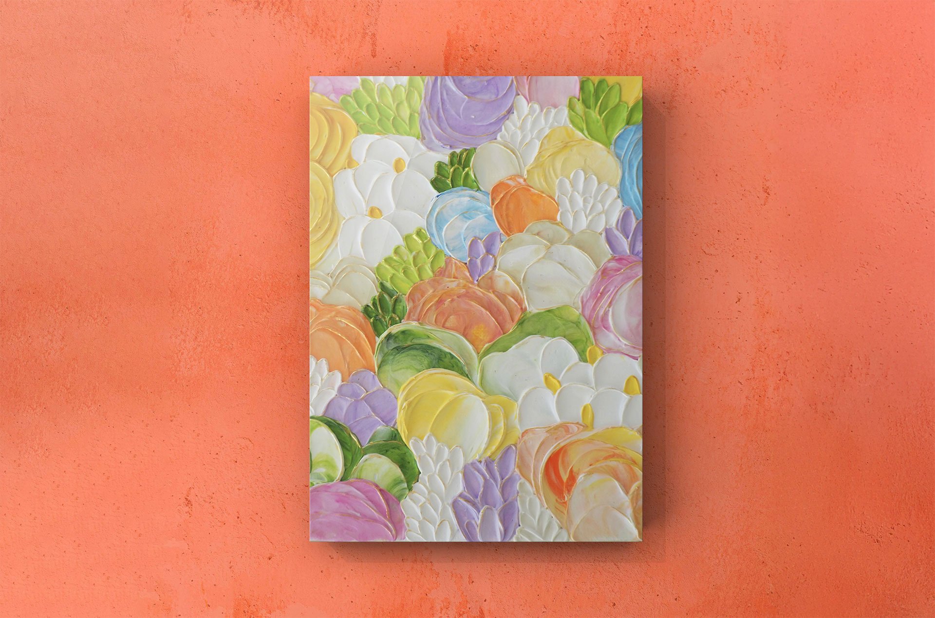 SARAS ART GALLERY】見る者を魅了！立体的な作品を描く”テクスチャー