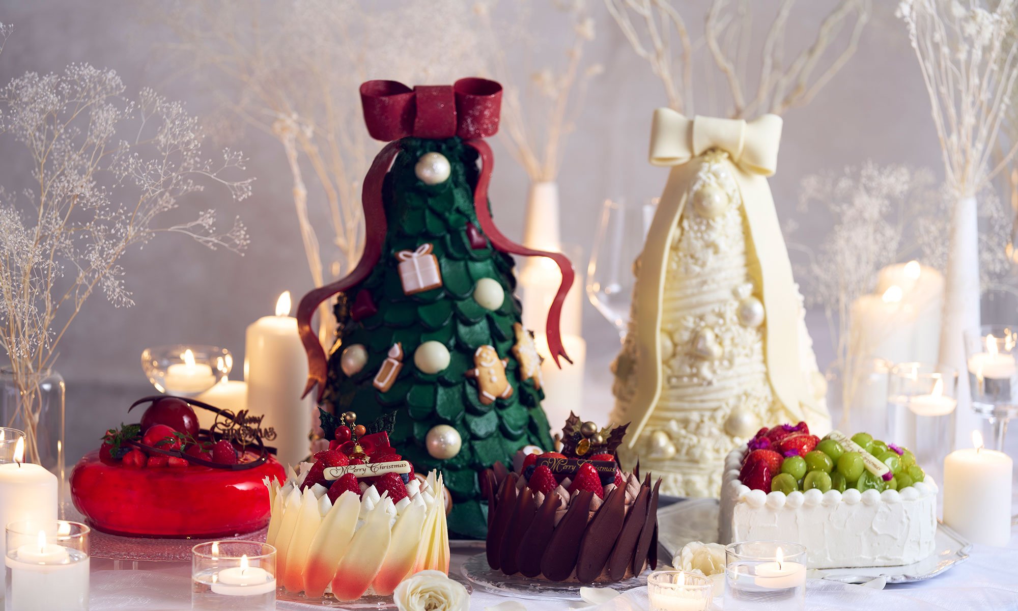 Myaa Sweets様　バッグチャーム　クリスマスツリー　カップケーキ Q-pot.新作“クリスマスツリーカップケーキ”ネックレス