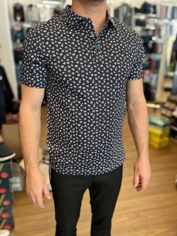 MICHAEL KORS HOMME T-SHIRT POLO IMPRIME