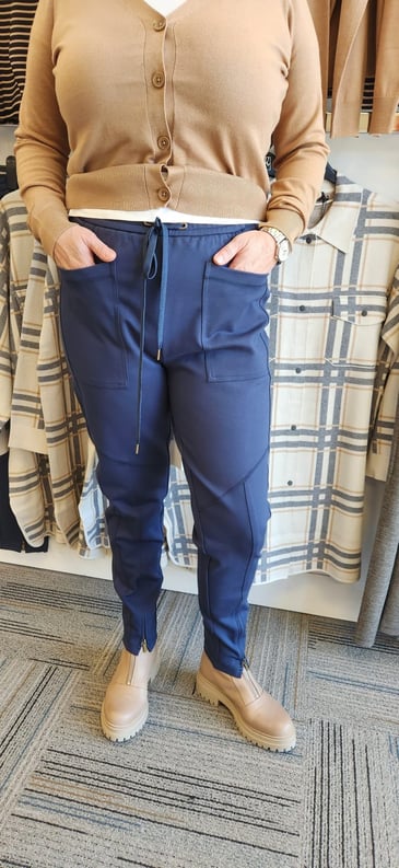 YEST PANTALON FERMETURE ÉCLAIR À LA CHEVILLE