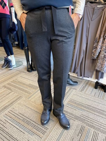 ZERRES PANTALON CHINÉ CHARCOAL