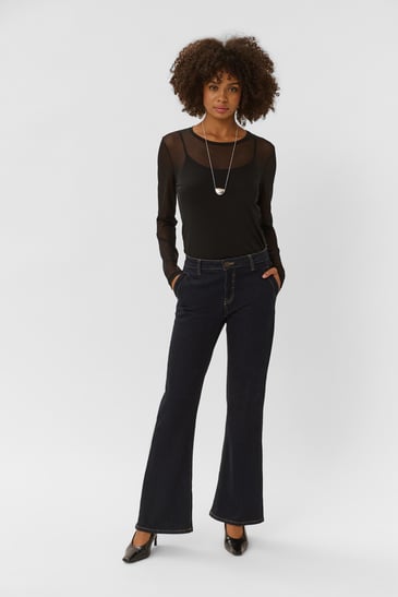 Culture Laya Mesh chandail manches longues en filet