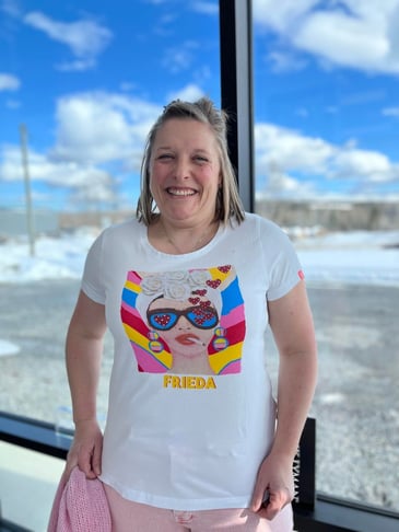 FRIEDA FREDDIES T-SHIRT IMPRIME MADAME