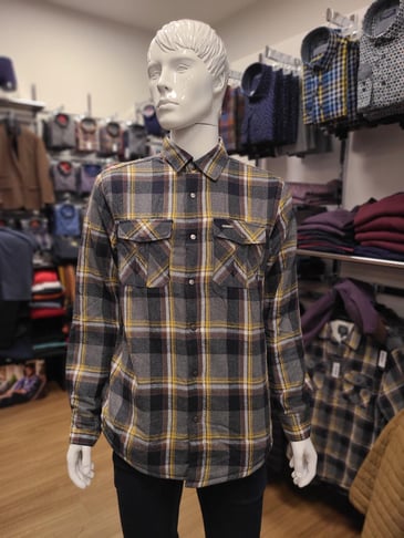 POINT ZERO HOMME CHEMISE DOUBLÉE CARREAUTÉE