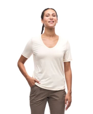 INDYEVA VOOLAMA T-SHIRT UNI SUNRISE