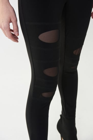 JOSEPH RIBKOFF LEGGING AVEC FAUX TROUES