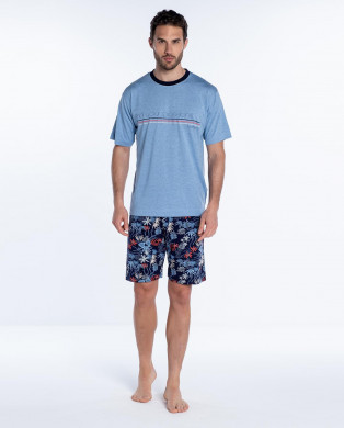 PUNTO BLANCO PYJAMA T-SHIRT ET CULOTTE COURTE