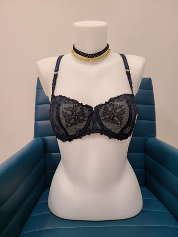 CHANTELLE BRASSIERE DEMI BUSTE EN DENTELLE AVEC CERCEAUX