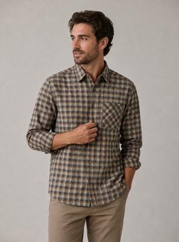Point Zero chemise à carreaux en flanelle