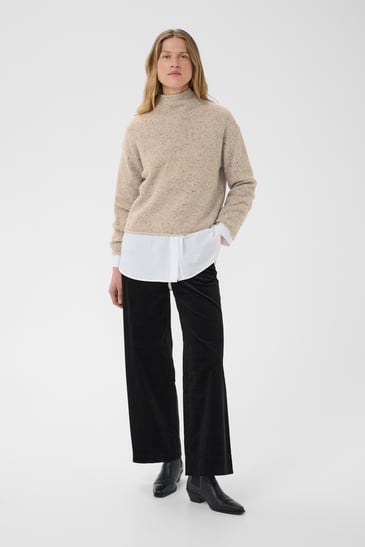 Part Two Chanelly tricot col montant