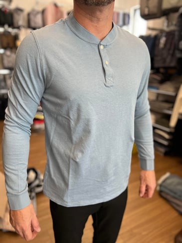 MICHAEL KORS HOMME MANCHE LONGUE HENLEY
