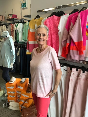 BETTY BARCLAY CHANDAIL ROSE STAY COSY BRILLANT
