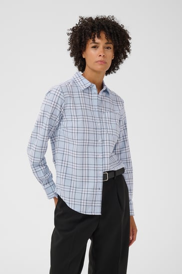Part Two blouse à carreaux Yana