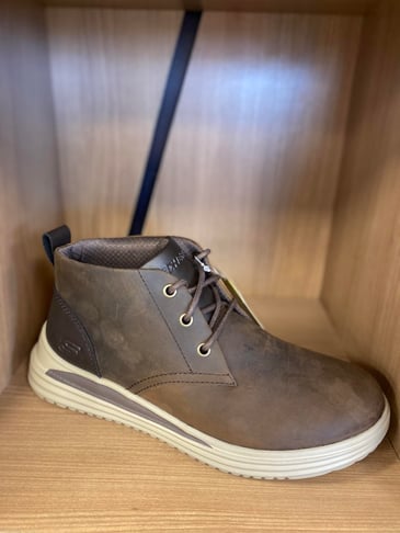 SKECHERS HOMME SOULIER PROVEN AVEC LACET
