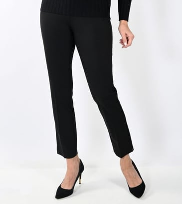 FRANK LYMAN PANTALON NOIR DROIT