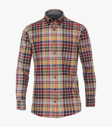 CASA MODA CHEMISE MANCHE LONGUE CARREAUTÉE AUTOMNE