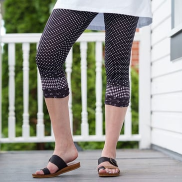 RIEN NE SE PERD LEGGING MARGUERITE POIS