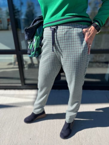 RABE PANTALON PIED DE POULE