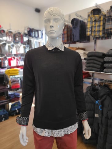 HÖRST TRICOT POUR HOMME À MANCHE LONGUE COL ROND