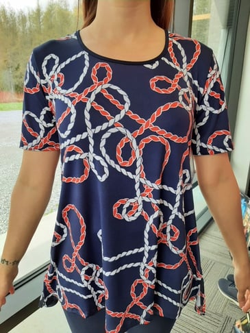 GITANE TUNIQUE MANCHE COURTE COL ROND