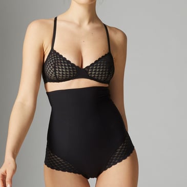 SIMONE PERELE CULOTTE GAINANTE TAILLE TRÈS HAUTE DENTELLE