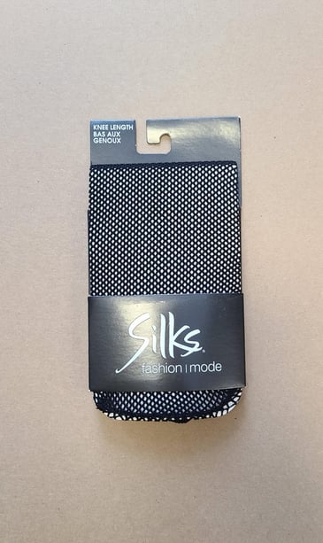 SILKS CHAUSSETTES EN FILET AUX GENOUX