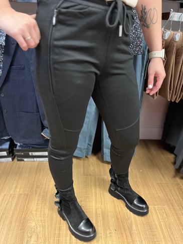 ORLY PANTALON PULL ON BANDE ELASTIQUE À LA TAILLE