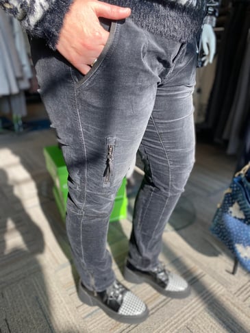 MAC PANTALON RICH CARGO VELVET