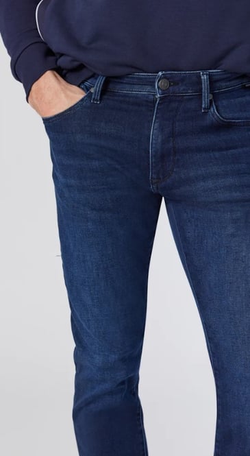 MAVI JEANS HOMME JAKE RINSE ATHLETIC SLIM LEG