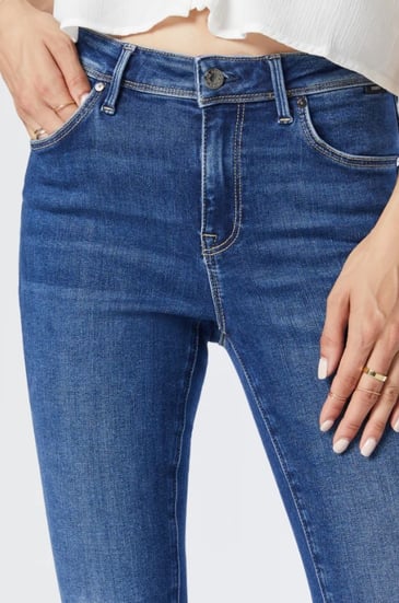 MAVI JEANS FEMME TESS DARK BRUSHED INDIGO SHAPE