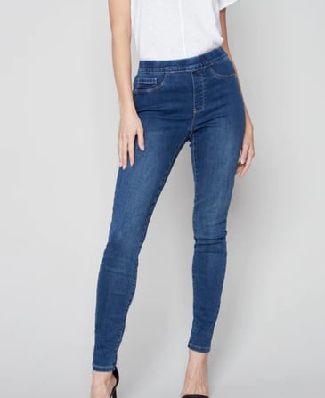 CHARLIE B JEANS INFINITY PULL ON INDIGO