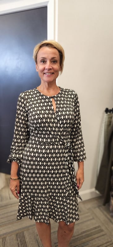 MICHAEL KORS FEMME ROBE MOTIF LOSANGE
