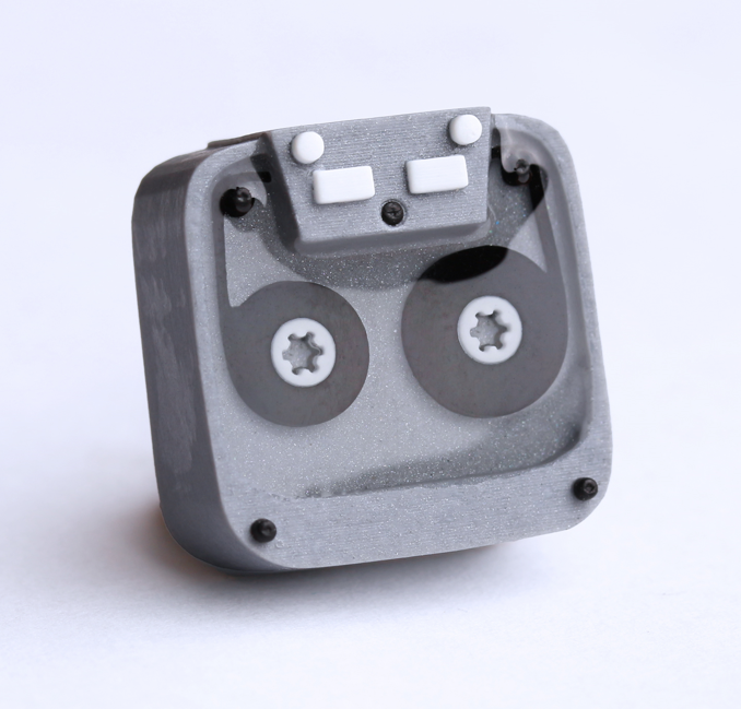 Gray Cassette Player
