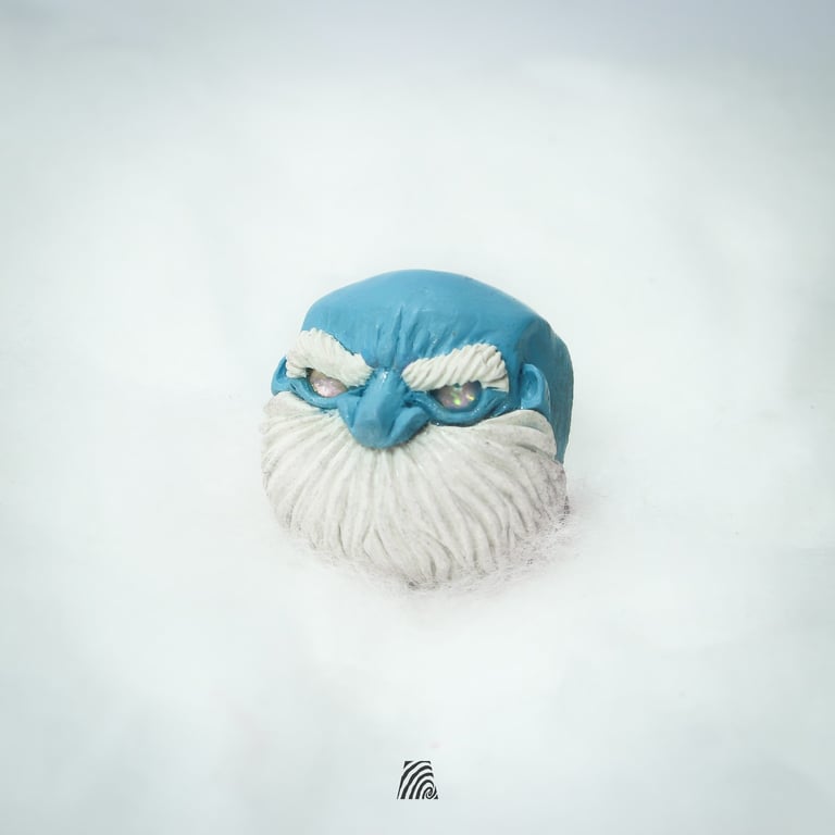 Blue Santa