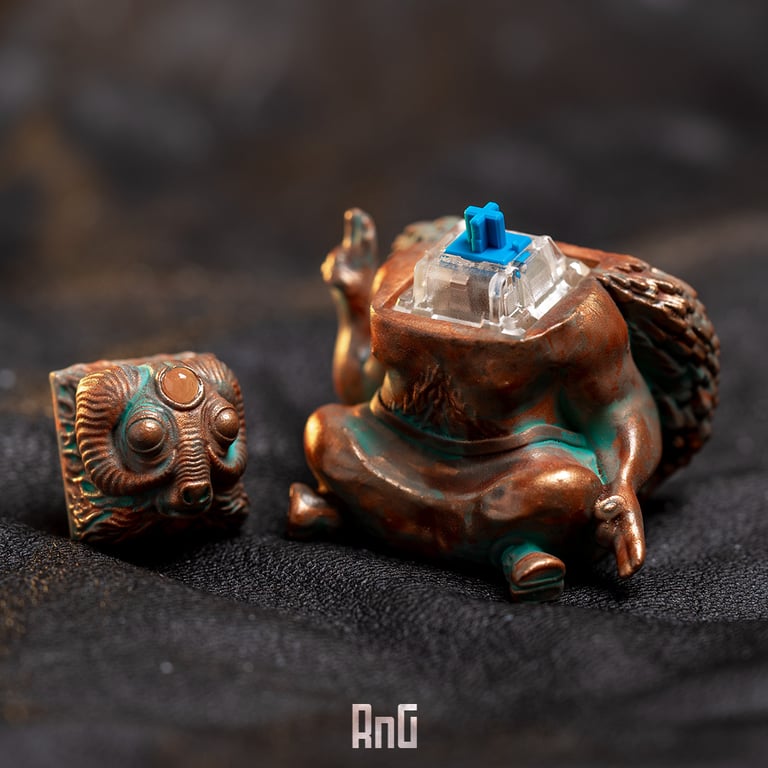 Oxidized copper