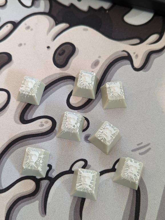 Beige Splatter
