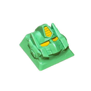 Green w/ Yellow Eyes