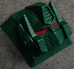 Green w/ Red Eyes